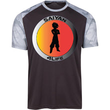 "Saiyan" 4Life - Custom Personalized T-shirts Men's Women's CamoHex Colorblock T-Shirt
