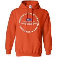 "Property Of Vlad U Dept. of Hematology” -W Personal Designer Men's Women's Pullover Hoodie 8 oz.