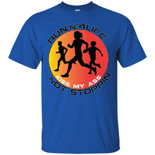 Run'n' 4Life Kiss My Ass Not Stoppin" - Custom Personalized T-shirts Men's Women's Ultra Cotton T-Shirt