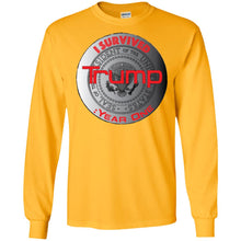 "I Survived Trump: "I Survived Trump: Year One" - S Year One" - S Personal Designer long sleeve Hoodie Men's Women's LS Ultra Cotton T-Shirt