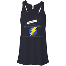 "Hot Green Ass" Custom Personalized T-Shirt Ladies' Bella + Canvas Flowy Racerback Tank