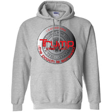 TRUMP: YEAR TWO "Pooch Screwed" Silver Personal Designer Men's Women's Pullover Hoodie 8 oz.