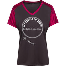 "My Circle of Trust" - Custom Personalized T-shirts Men's Women's Ladies' CamoHex Colorblock T-Shirt