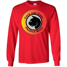 "Cats Are Cool" - Personal Designer long sleeve T-shirts Men's Women's LS Ultra Cotton T-Shirt