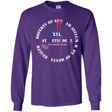 PROPERTY OF ARKHAM3A "Arkham Athletics - Help" - Personal Designer long sleeve Men's Ultra Cotton T-Shirt