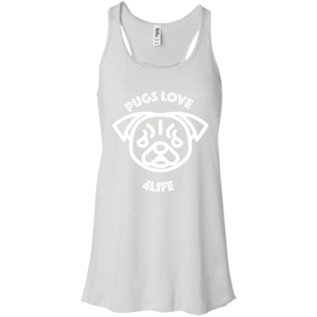 Custom Personalized T-Shirt Ladies' Bella + Canvas Flowy Racerback Tank