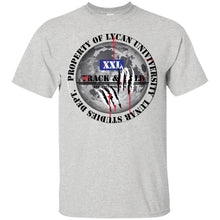 "Property Of Lycan U Lunar Studies" -B Custom Personalized T-shirts Men's Women's Ultra Cotton T-Shirt