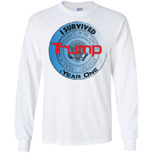 "I Survived Trump:Year One" - Saiyan" Personal Designer long sleeve Men's Ultra Cotton T-Shirt