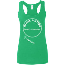 "My Circle of Trust" - Custom Personalized Ladies' Softstyle Racerback Tank