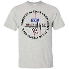 "Property Of Lycan U Lunar Studies" -B Custom Personalized T-shirts Men's Women's Ultra Cotton T-Shirt