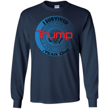 "I Survived Trump:Year One" - Saiyan" Personal Designer long sleeve Men's Ultra Cotton T-Shirt