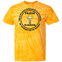"Prayer Warrior" - Custom Personalized T-shirts Men's Women's 100% Cotton Tie Dye T-Shirt