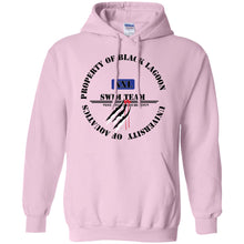 Property of Black Lagoon U. Swim Team - Personal Designer long sleeve Hoodie Men's Women's Pullover Hoodie 8 oz.