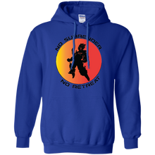 "No Surrender No Retreat - Saiyan" Personal Designer Men's Women's Pullover Hoodie 8 oz.