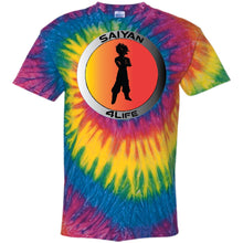 "Saiyan" 4Life - Custom Personalized T-shirts Men's Women's 100% Cotton Tie Dye T-Shirt