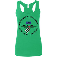 Property of Black Lagoon U. Swim Team - Custom Personalized Ladies' Softstyle Racerback Tank