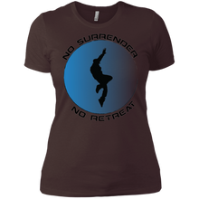 "No Surrender - Dance'n4Life" Custom Personalized Ladies' Boyfriend T-Shirt