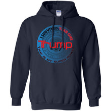 "Trump: Year One - My Super Power"- Personal Designer Men's Women's Pullover Hoodie 8 oz.