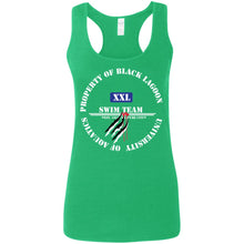 Property of Black Lagoon U. Swim Team - Custom Personalized Ladies' Softstyle Racerback Tank