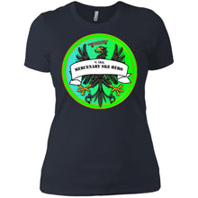 4Hire  "Mercenary Sk8 Hero" Custom Personalized Ladies' Boyfriend T-Shirt