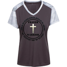 "Prayer Warrior" Custom Personalized T-shirts Men's Women's Ladies' CamoHex Colorblock T-Shirt