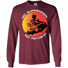 "No Surrender No Retreat - Sk8N" Personal Designer long sleeve Men's Ultra Cotton T-Shirt