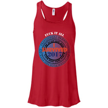 Custom Personalized T-Shirt Ladies' Bella + Canvas Flowy Racerback Tank