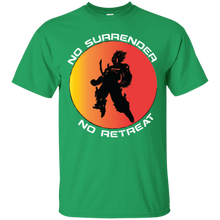 "No Surrender No Retreat - Saiyan" Custom Personalized T-shirts Men's Women's Cotton T-Shirt