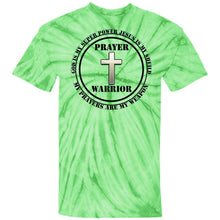"Prayer Warrior" - Custom Personalized T-shirts Men's Women's 100% Cotton Tie Dye T-Shirt