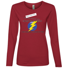 "Hot Green Ass" Personal Designer long sleeve Ladies' Lightweight LS T-Shirt