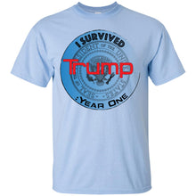 "I Survived Trump: Year One" - B Custom Personalized T-shirts Men's Women's Ultra Cotton T-Shirt