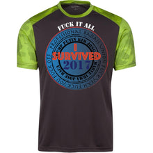 Custom Personalized T-shirts Men's Women's CamoHex Colorblock T-Shirt