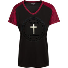 "Prayer Warrior" Custom Personalized T-shirts Men's Women's Ladies' CamoHex Colorblock T-Shirt
