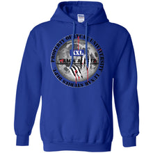 "Property Of Lycan U Lunar Studies" -B Personal Designer Men's Women's Pullover Hoodie 8 oz.