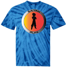 "Saiyan" 4Life - Custom Personalized T-shirts Men's Women's 100% Cotton Tie Dye T-Shirt