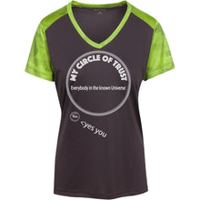 "My Circle of Trust" - Custom Personalized T-shirts Men's Women's Ladies' CamoHex Colorblock T-Shirt