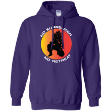 "No Surrender No Retreat - Saiyan" Personal Designer Men's Women's Pullover Hoodie 8 oz.