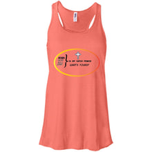 Custom Personalized T-Shirt Ladies' Bella + Canvas Flowy Racerback Tank