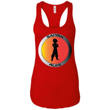 "Saiyan" 4Life - Custom Personalized Ladies' Ideal Racerback Tank