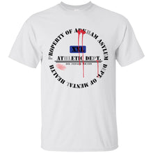 PROPERTY OF ARKHAM3B "Arkham Athletics - Help" - Custom Personalized T-shirts Men's Women's Cotton T-Shirt