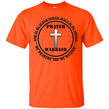 "Prayer Warrior" Take A Knee - Custom Personalized T-shirts Men's Women's Ultra Cotton T-Shirt