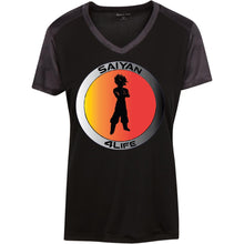 "Saiyan" 4Life - Custom Personalized T-shirts Men's Women's Ladies' CamoHex Colorblock T-Shirt