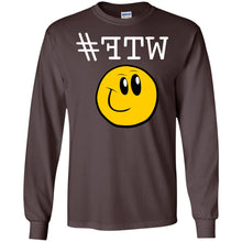 "#FTW" WTF - W Personal Designer long sleeve Hoodie Men's Women's LS Ultra Cotton T-Shirt