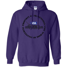 "Property of Frankenstein U. School of Engineering" - B Personal Designer Men's Women's Pullover Hoodie 8 oz.