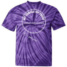 "My Circle of Trust" - Custom Personalized T-shirts Men's Women's 100% Cotton Tie Dye T-Shirt
