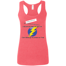 "Hot Green Ass" Custom Personalized T-Shirt Ladies' Softstyle Racerback Tank