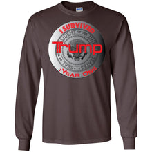 "I Survived Trump: "I Survived Trump: Year One" - S Year One" - S Personal Designer long sleeve Hoodie Men's Women's LS Ultra Cotton T-Shirt