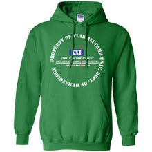 "Property Of Vlad U Dept. of Hematology” -W Personal Designer Men's Women's Pullover Hoodie 8 oz.
