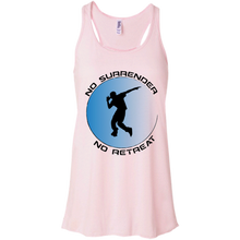 "No Surrender - Dance'n4Life" Custom Personalized T-Shirt Ladies' Canvas Flowy Racerback Tank