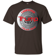 "I Survived Trump: Year One" - S Custom Personalized T-shirts Men's Women's Ultra Cotton T-Shirt